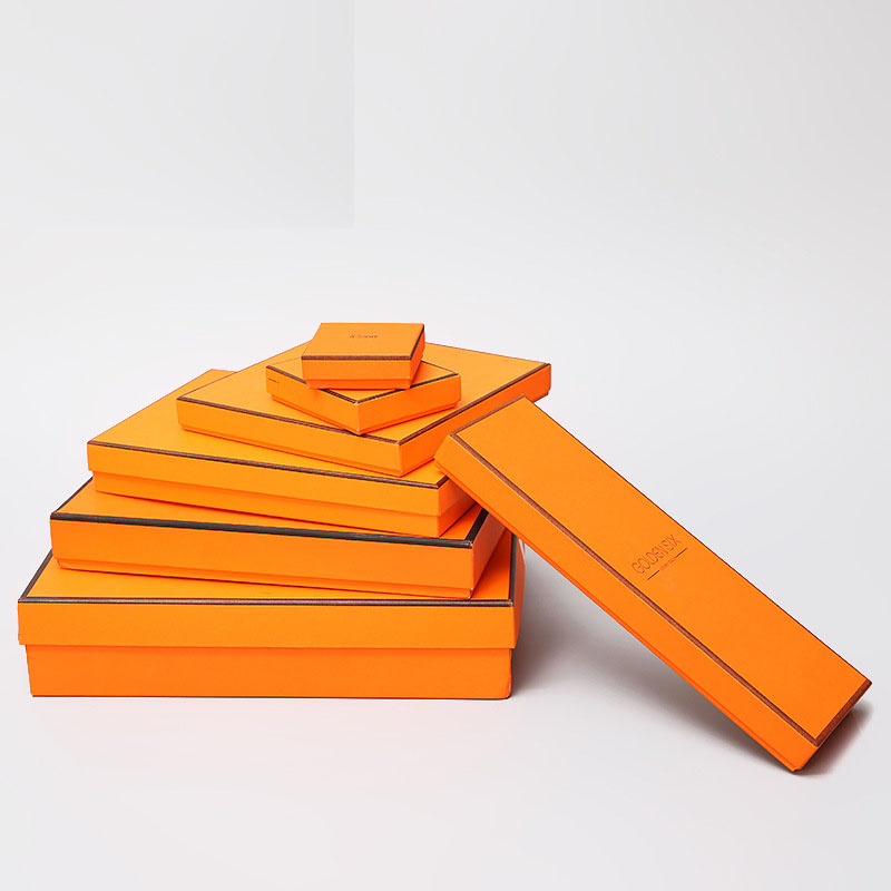 Hot Sale Custom Logo Printed Colored Apparel Clothing Packaging Box