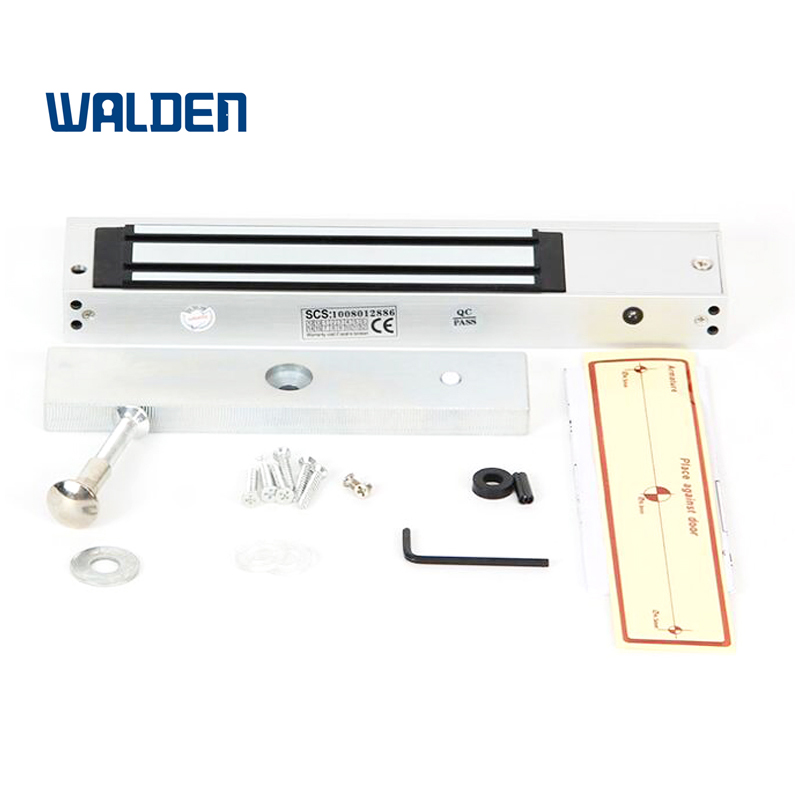 [ Lock Sliding Door ] 280kg 600lbs LED Timer Electromagnetic Lock Cabinet Sliding Strike Electric Magnetic Door Lock