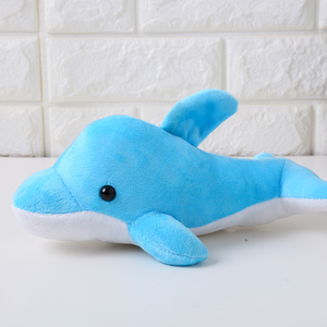 blue dolphin stuffed animal