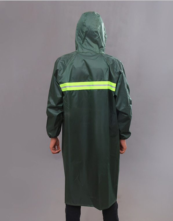 橡胶保护雨衣男士独行雨衣定制防油防水易清洁雨衣