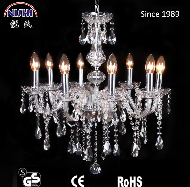 2015 hot selling crystal chandelier lighting crystal chandelier parts modern crystal chandelier NS-120179c-3