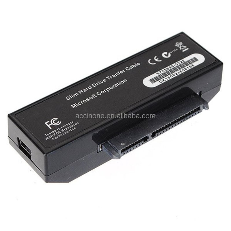 Xbox360スリムHDDデータ転送USBケーブルコードキット用ハードドライブ