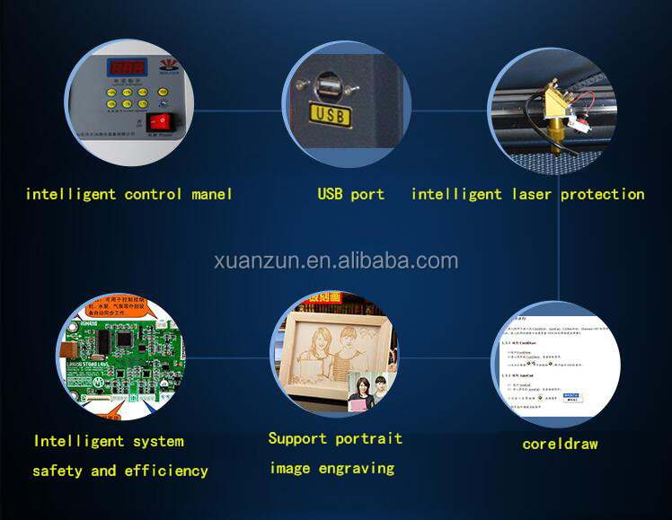 Nhỏ Máy Tính Để Bàn Giá Rẻ Cao Su Stamp Making Machine/Stamp Maker Laser Ingraver Cutter 40/50 Wát 3020/4040 Ruida Offline/M2 Điều Khiển
