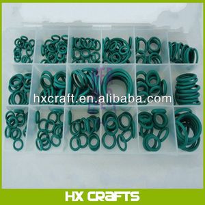 Box of Assortment Green Seal F12-NBR R134a-HNBR O-ring set for A/C Repair
