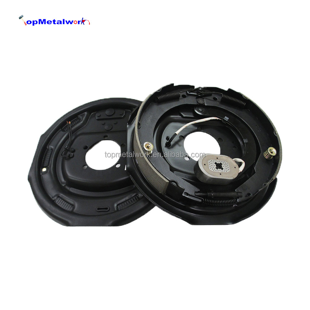 New 12/" x 2/" electric trailer brake assembly pair set for 7000 lbs axle 21005