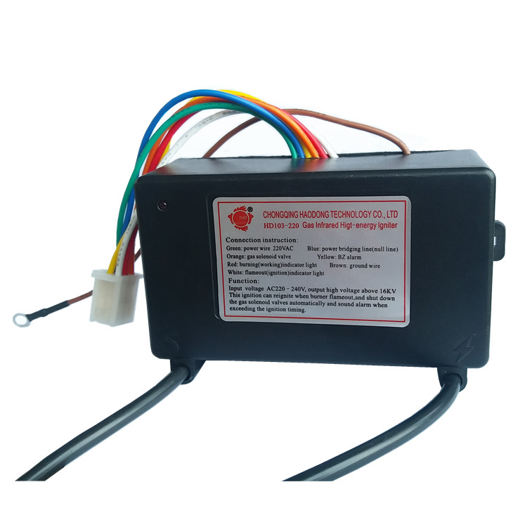Industrial gas oven burner ignition parts electric pulse spark igniter kit control