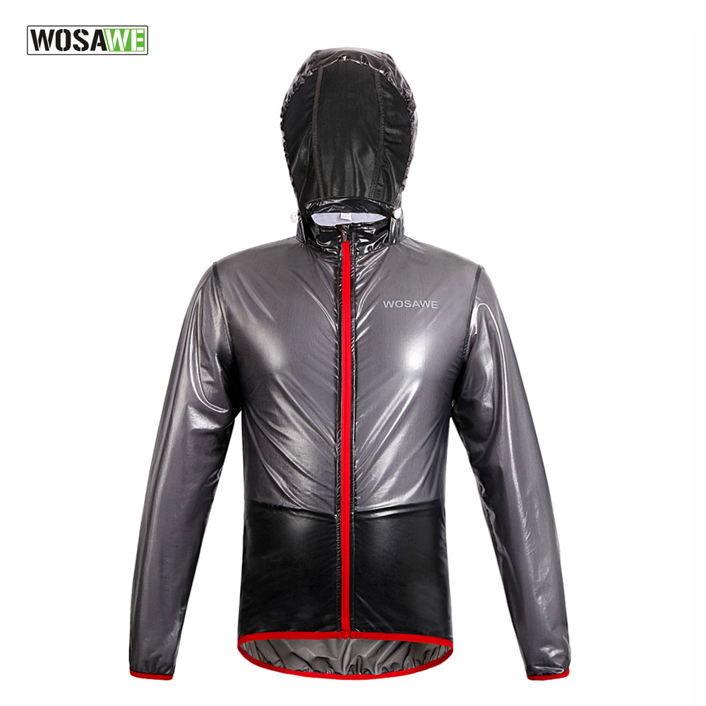 WOSAWE открытый Велосипедный спорт бег куртка Спорт водонепроницаемый ветрозащитный дождь Велоспорт велосипед трикотаж Superlight