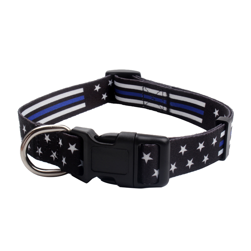 1 pcs Blank Sublimation Adjustable Dog Collar Heat Transfer Dye sub Small Dog