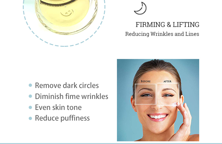 Private Label 2 in 1 Retinol Eye Cream and Gel for Sunscreen and antiwrinkle