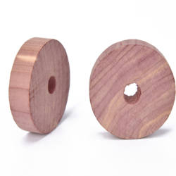 wholesale Natural fresh red cedar wood rings for closet