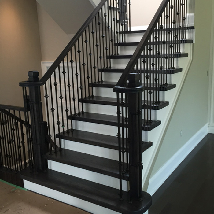 便宜的高品质铁楼梯栏杆栏杆格栅设计