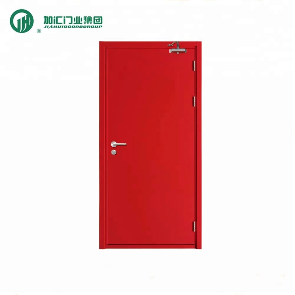 JIAHUI PORTES: extérieur en acier feuilles doubles portes coupe-feu/certificat BS/Qatar Oman Koweït porte coupe-feu