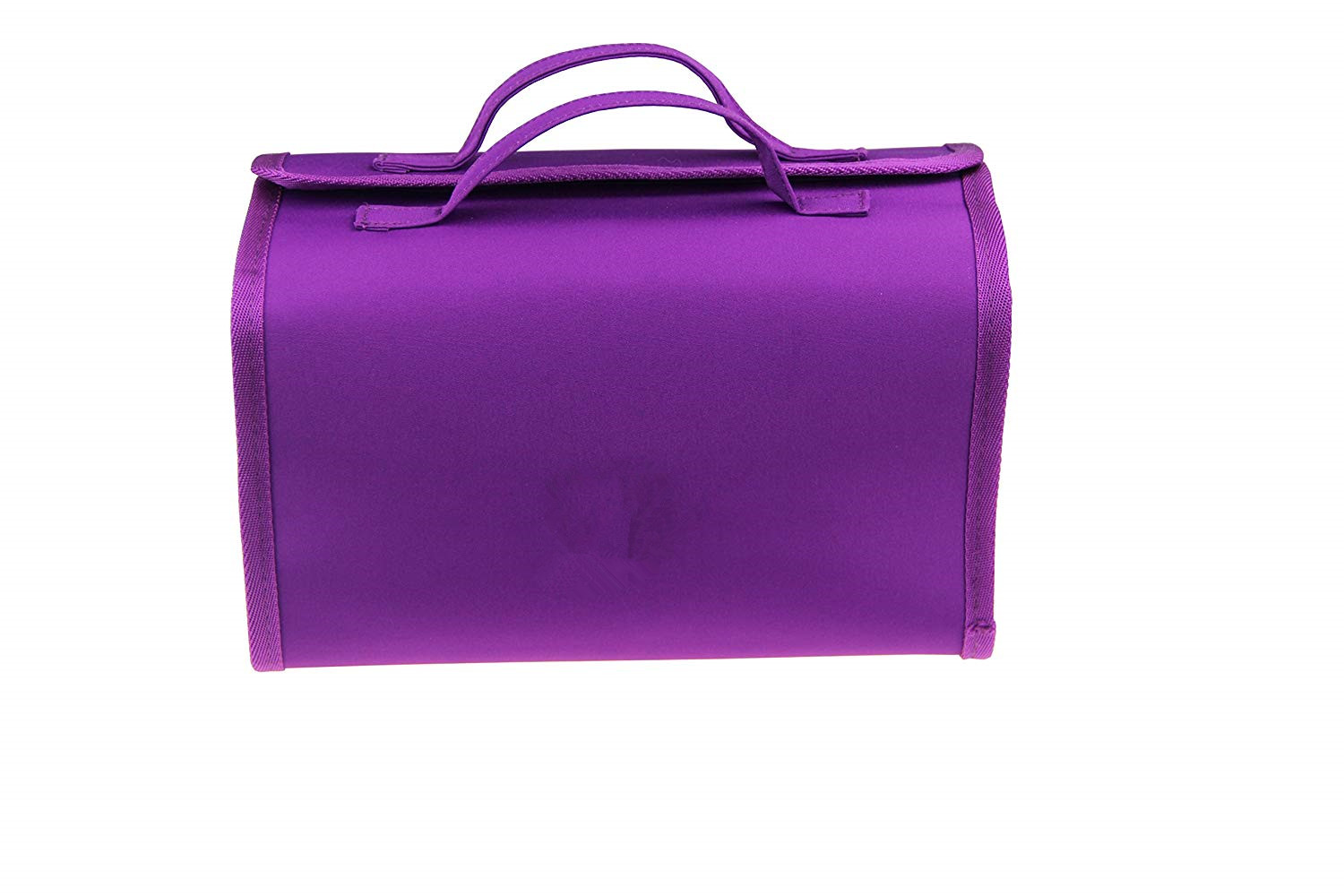 Organizzatore per trucco arrotolabile da appendere e borsa da viaggio, 4 trousse per cosmetici rimovibili