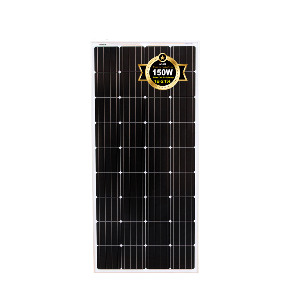 Painel Solar 150W Mono Célula Solar de alta qualidade preço Barato 5 anos de garantia CE/CEI/TUV Certificado