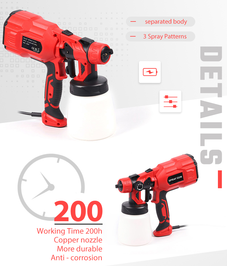 Conxin Handheld HVLP Paint Spray Gun