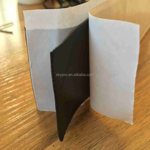 Waterproof Single Side Self Adhesion Black Rubber Butyl Tape For Construction