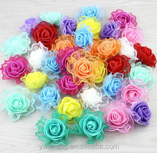 PE Foam Artificial Flowers Fake Rose Bouquet DIY Wedding Party Home 0085