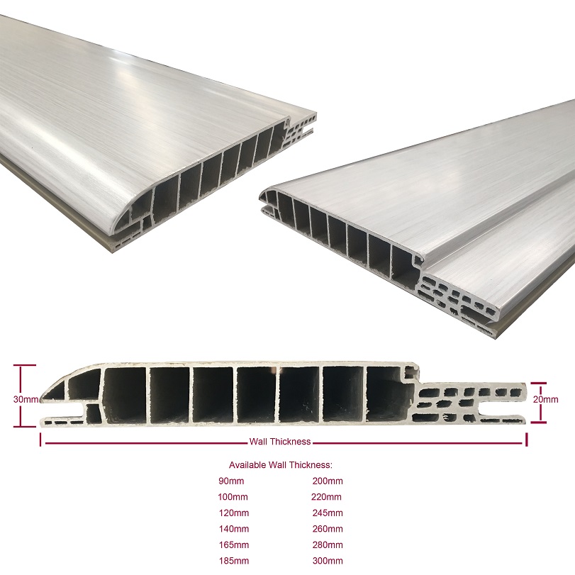 ZM-104 China supplier high quality and best price dampproof wpc door  with classic design for bathroom
