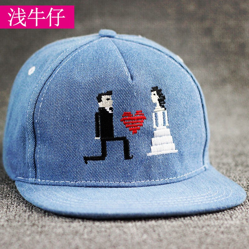 Custom embroidery couples 5 panel hatssnapback cap baseball recycled materials