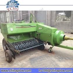 Square hay baler machinery