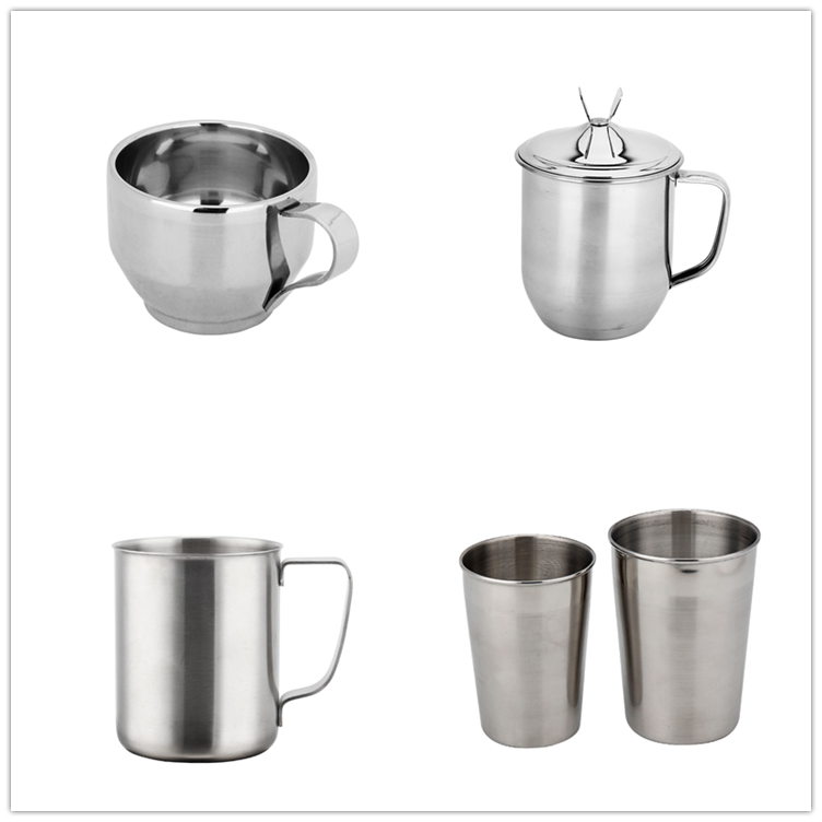 6 cups stainless steel insulated espresso mug promotional cup