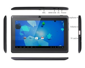 Shenzhen factory manufacture 7 inch a33 quad core IPS tablet/android tablet 7 inch wholesale ali