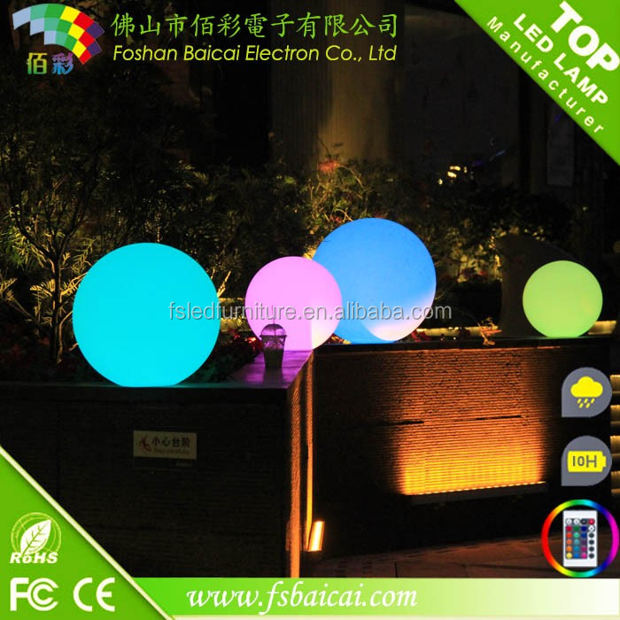 IP68 Водонепроницаемый 5050 SMD LED открытый сад шары