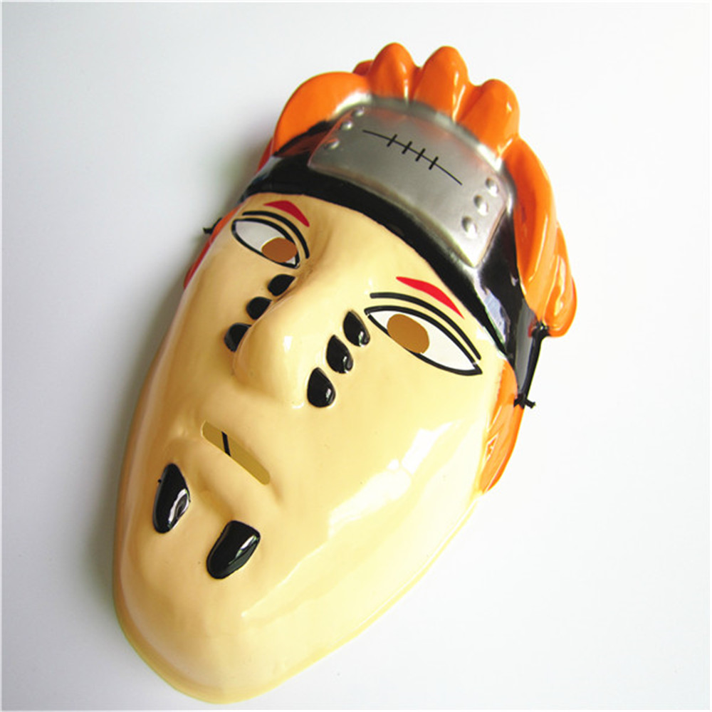日本卡通人物面具塑料派对面具为 cosplay