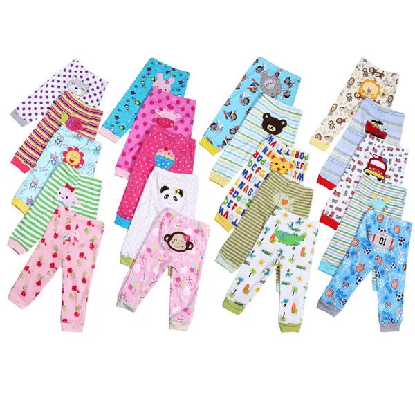 Осенне-зимняя верхняя одежда C принтом животных для детей, брюки для девочек