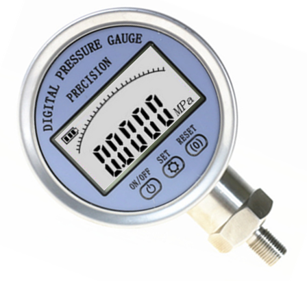 CE Digital Vacuum Pressure Gauge 250Mpa 100mm Meter