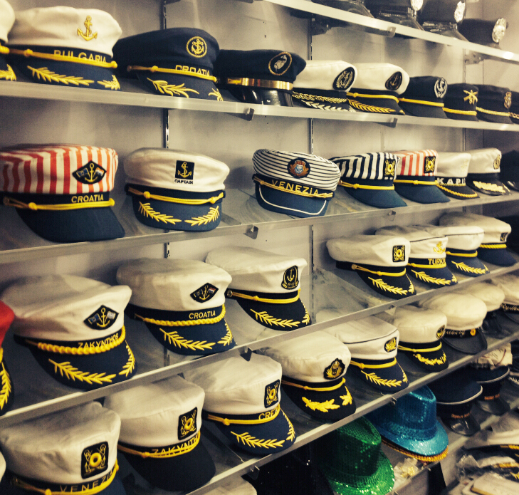 New Design White Custom Captain Sailor Hat