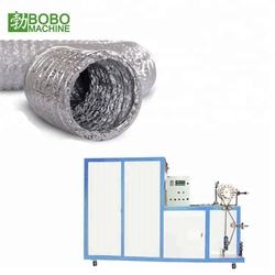 fire resistant pre insulated pvc fire flexible duct making manufacturing machine for air conditioning ventilation