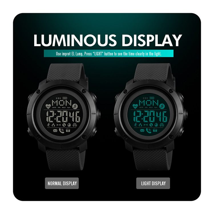 Skmei-Многофункциональные Смарт-часы, цифровые спортивные часы, онлайн, 1512 и 1511