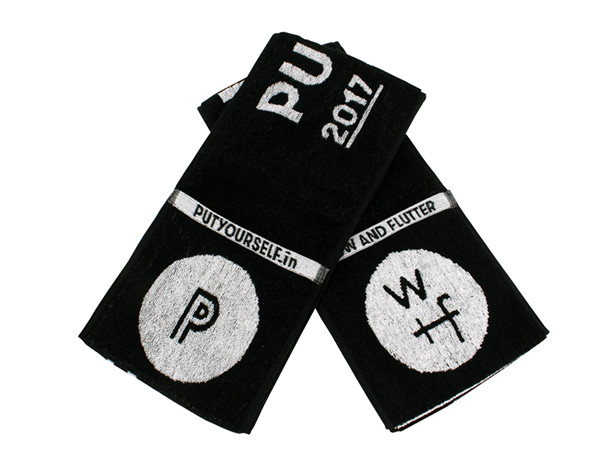 Wholesale Thickness Jacquard Sport Towel Cotton Terry Towel