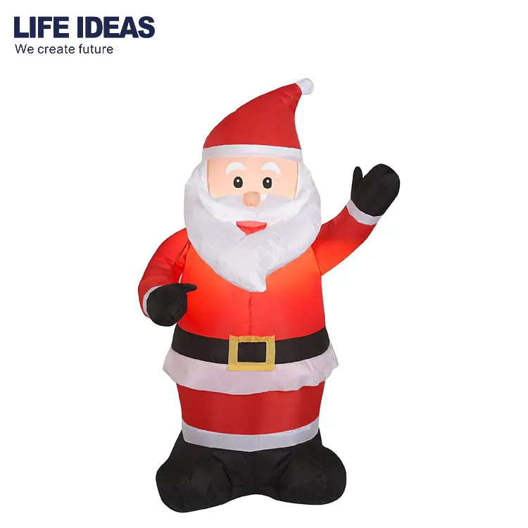 40cm Inflatable Santa Christmas Fun Novelty Party Toy Stocking Filler Decoration