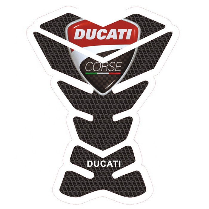 Пользовательский эпоксидный материал, боковая подкладка для бензобака, Аксессуары для мотоцикла, наклейка на подкладку для резервуара