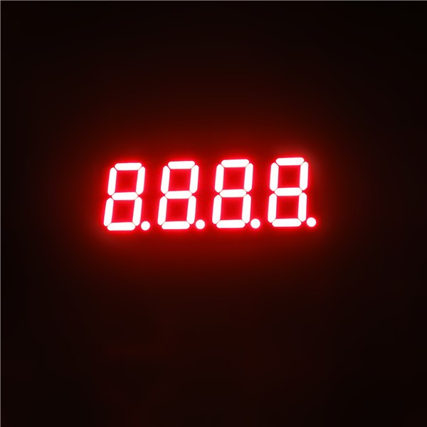 明るい赤色 0.36インチ 3461as 4桁 7セグメントLEDディスプレイ