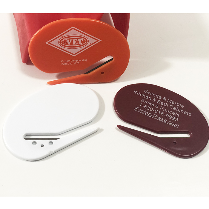 PTLO-001 пластиковые рекламные логотип индивидуальные официальный резки письмо открывалка