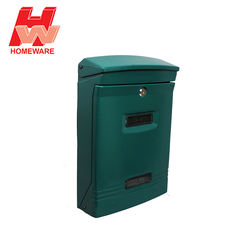 Outdoor Aluminium cast iron post box for apartment