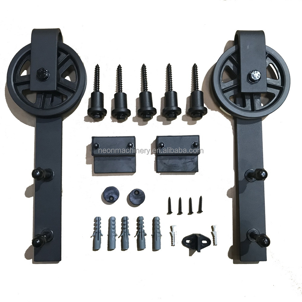 Quincaillerie de porte coulissante pour porte en bois