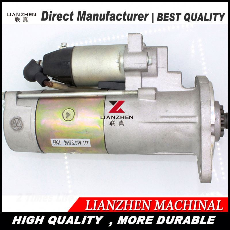 Стартер a'ssy LB-D0009 HD700-5 HD700-7 6D31 11 Т 24 В 3.7KW 2 h M2T78381 M2T78372 запуск двигателя В Сборе