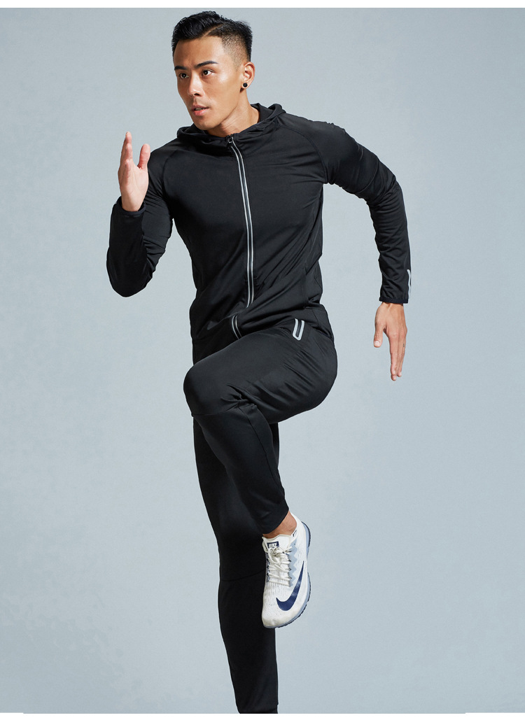 男士健身服装穿运动服慢跑运动服套装 5 件 - buy men tracksuit set
