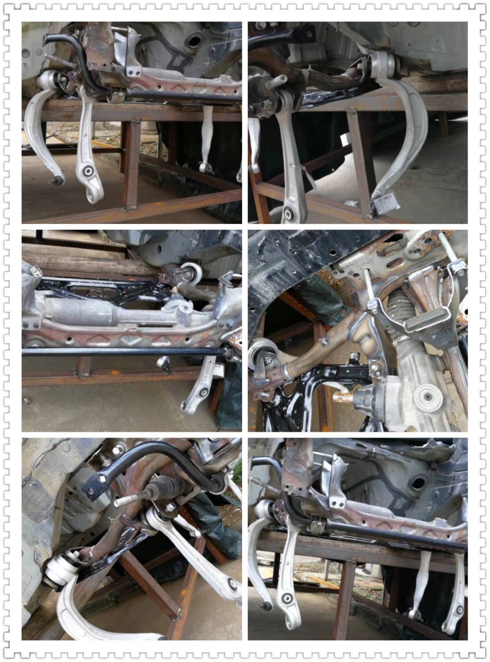 美国汽车支撑架前桥发动机支架oem 5105623ae 68211659aa的横梁的高