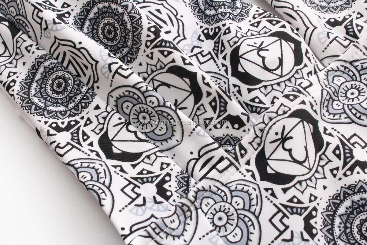 Hot Sale Classical Circle sexy printed girls' one piece swimwear