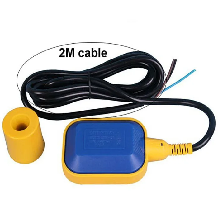 M15-2 2 м резиновый кабель полипропиленовый водяной насос резервуар для воды 10 А Поплавковый выключатель уровня воды для сточных вод