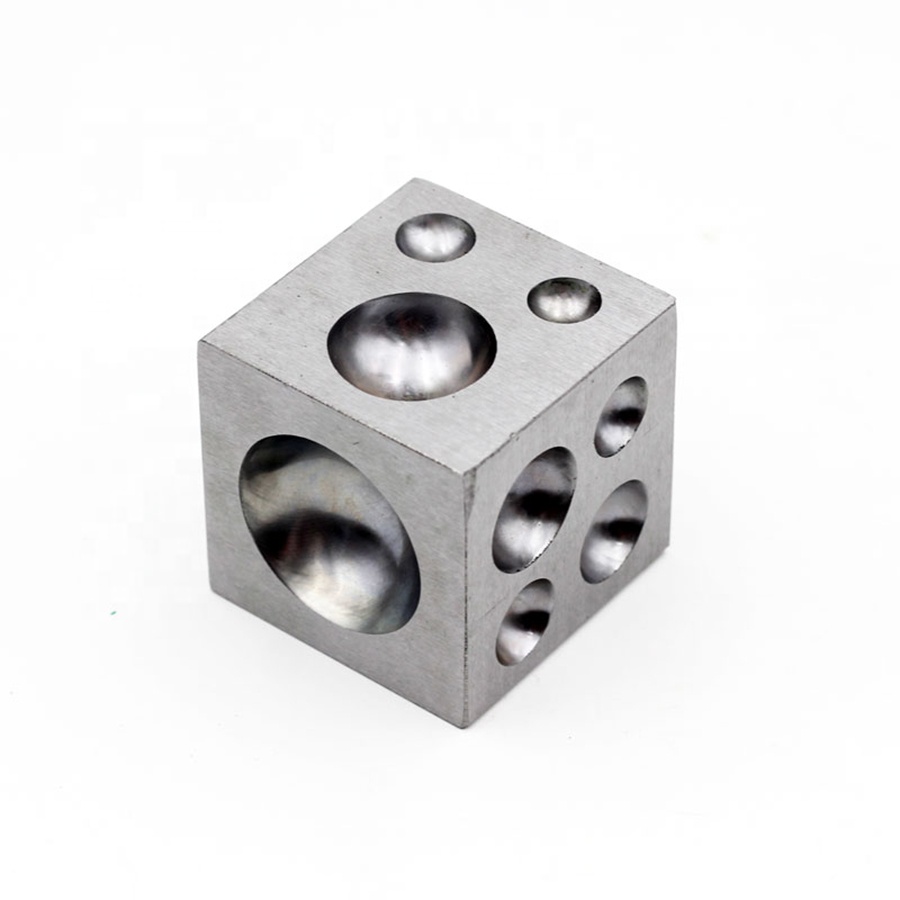 ダッピングブロックセット ジュエリー製作用 ジュエリーツールスクエアダッピングブロックスクエアスチール