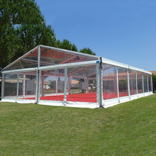 outdoor clear top roof marquee wedding tent