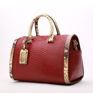 2019 Custom Famous Brand Luxury Bags Alligator Pattern Women Handbags