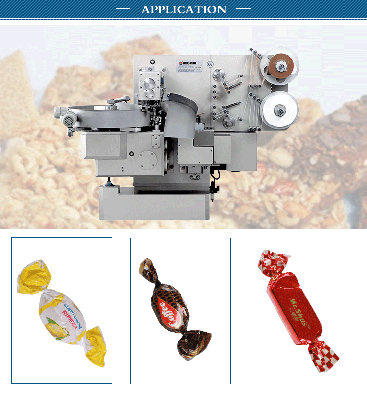 Full-Automatic Double Twist Packing Machine/ candy wrapping machine