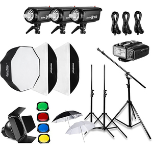 Godox DP300IIX3 900Ws Professional Studio Strobe flash light kits godox lighting photography kit